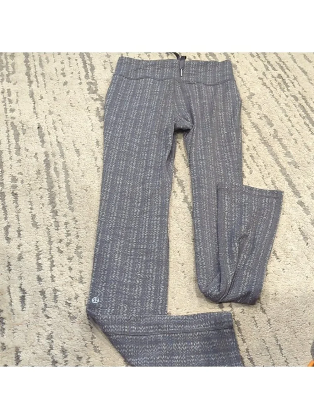 Lululemon Skinny Will Pant *Textured Ziggy Wee October Angel Wing